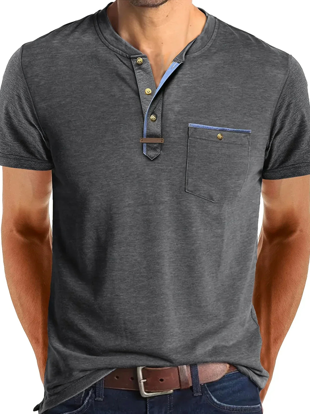 Geoffroy | Stilig t-shirt med rund hals