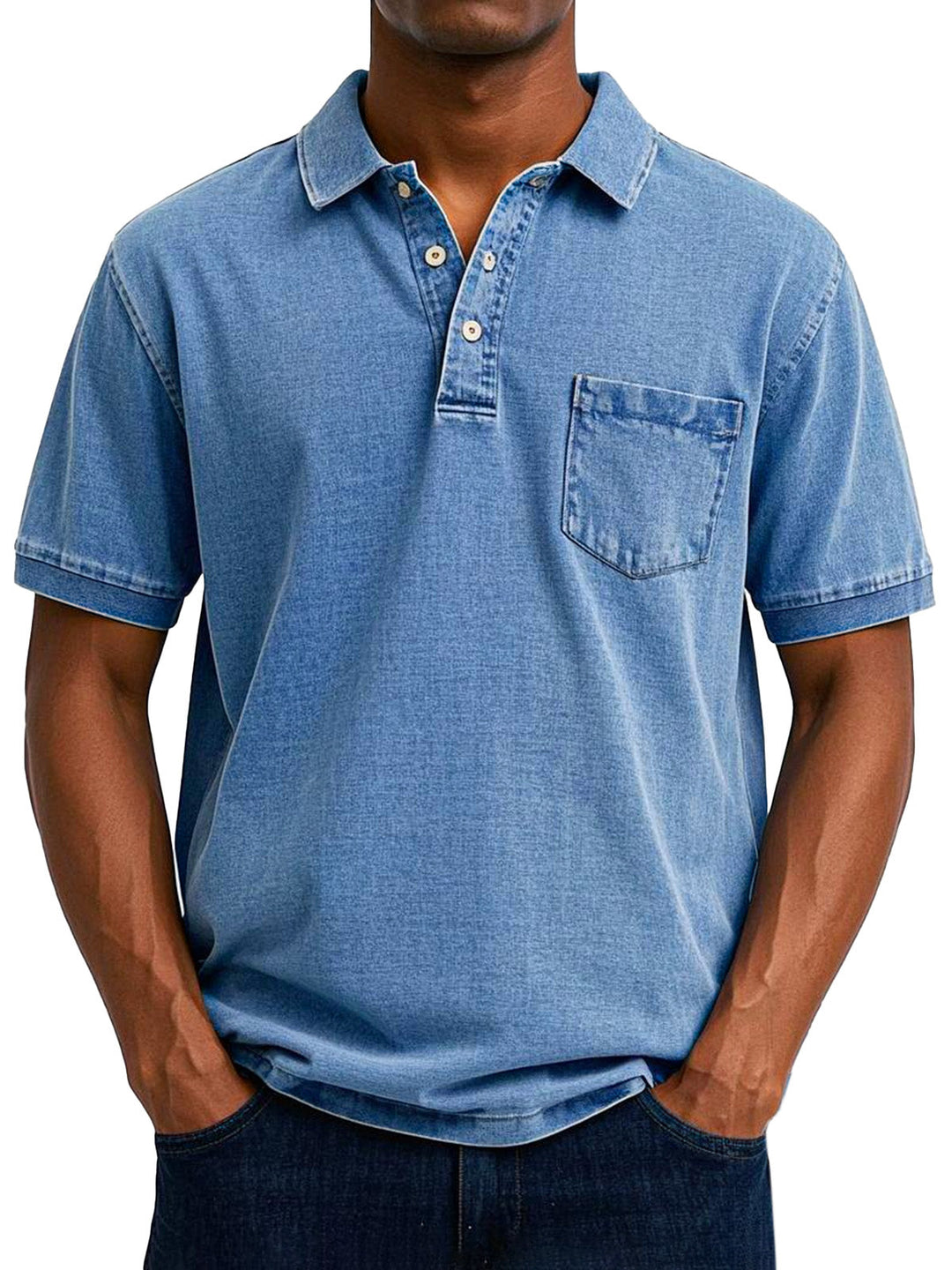 Gaspard | Vintage Avkopplande Polo Skjorta