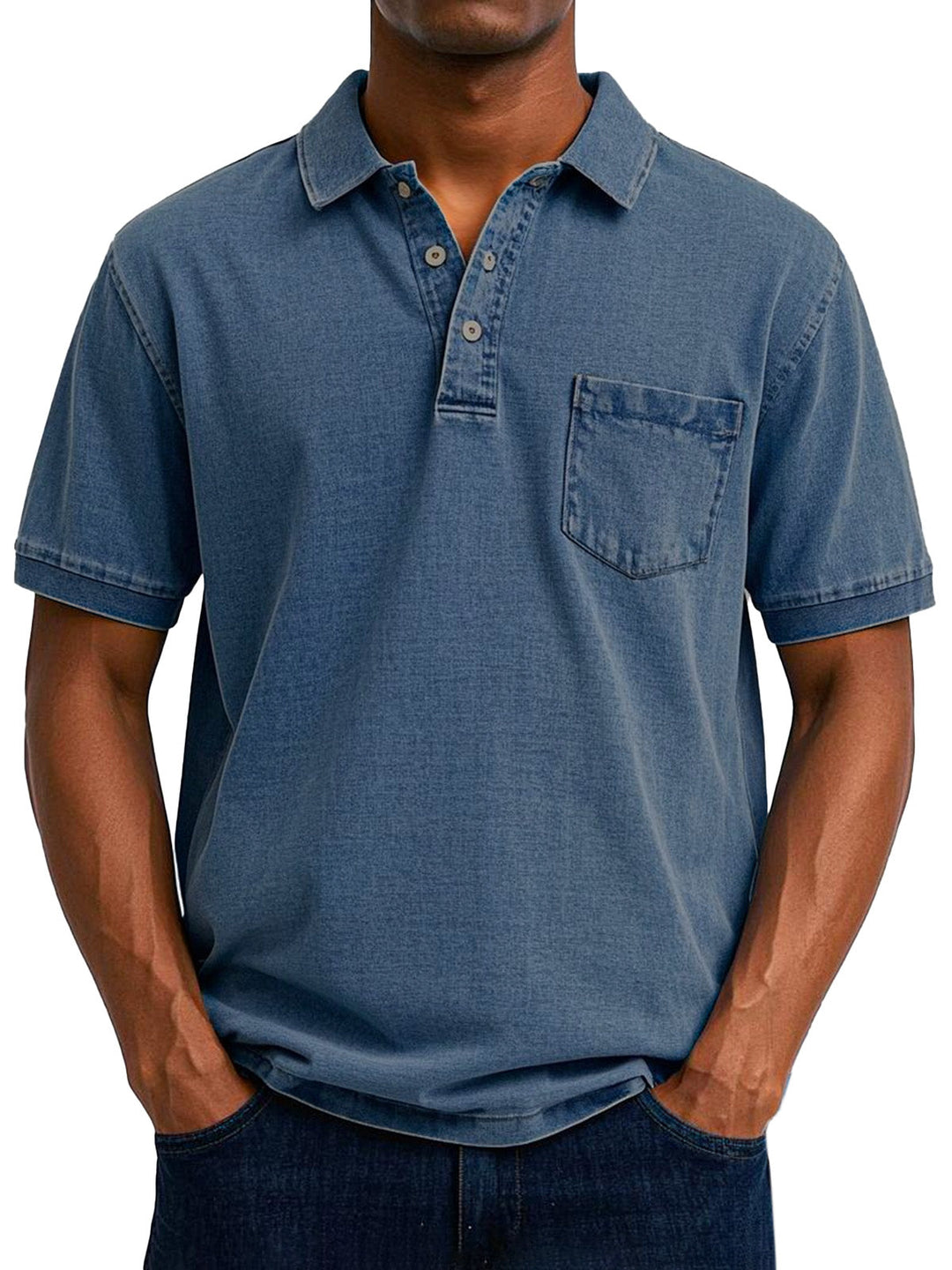Gaspard | Vintage Avkopplande Polo Skjorta
