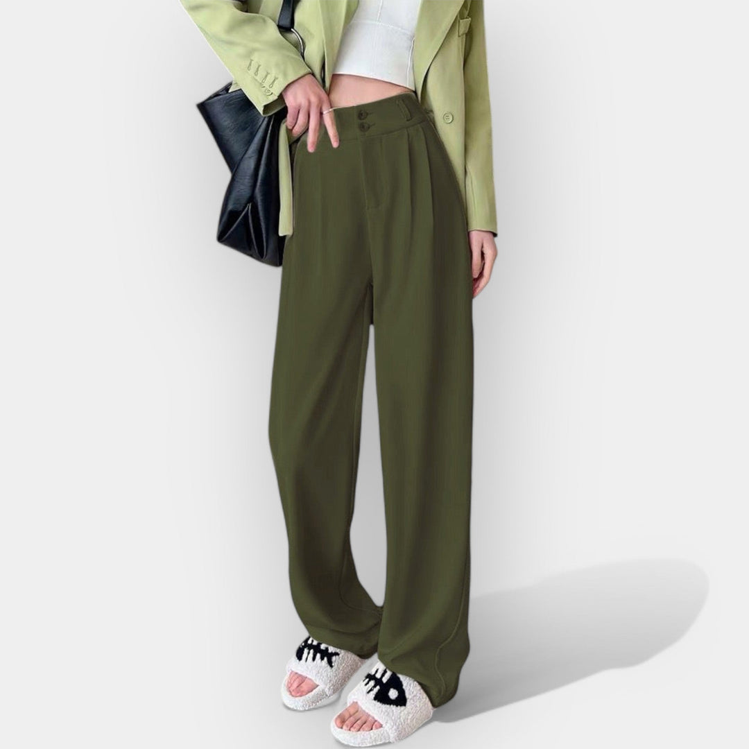 Byxor med koreansk stil
