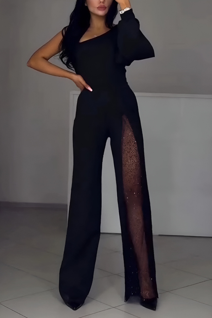 Artemis | Elegant Endelad Jumpsuit med Glittrande Detaljer