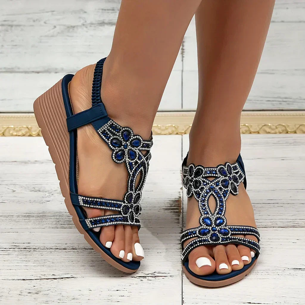 Tamara | Luxe Wedge Sandalett
