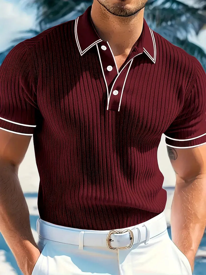 Florent | Elegant kortärmad polo