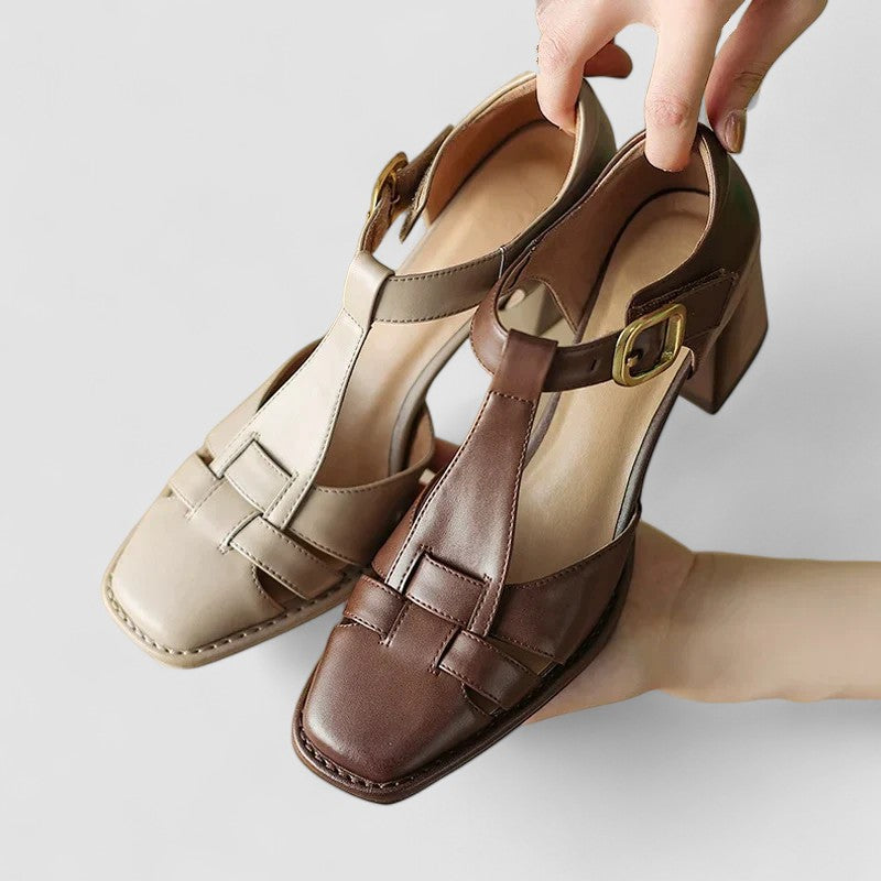 Scarlett – T-Strap ortopediska sandaler