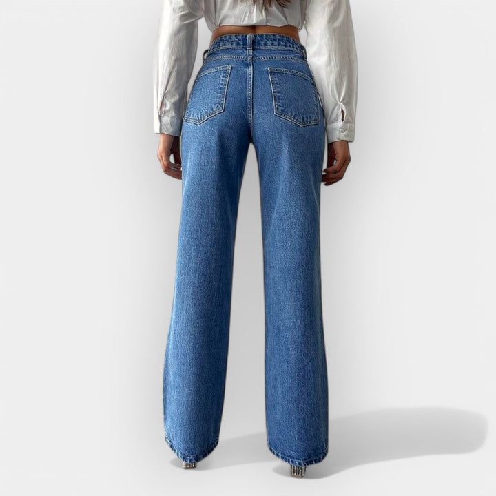 Högmidjade jeans