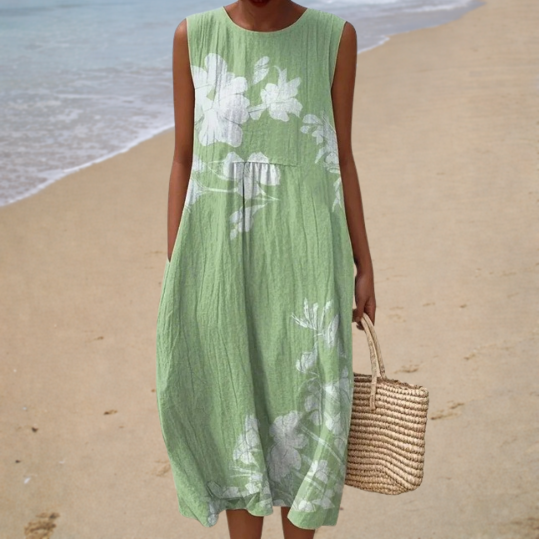 Sommardress Ärmlös och Bekväm