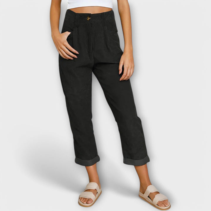 Moderna jeans med stiliga detaljer