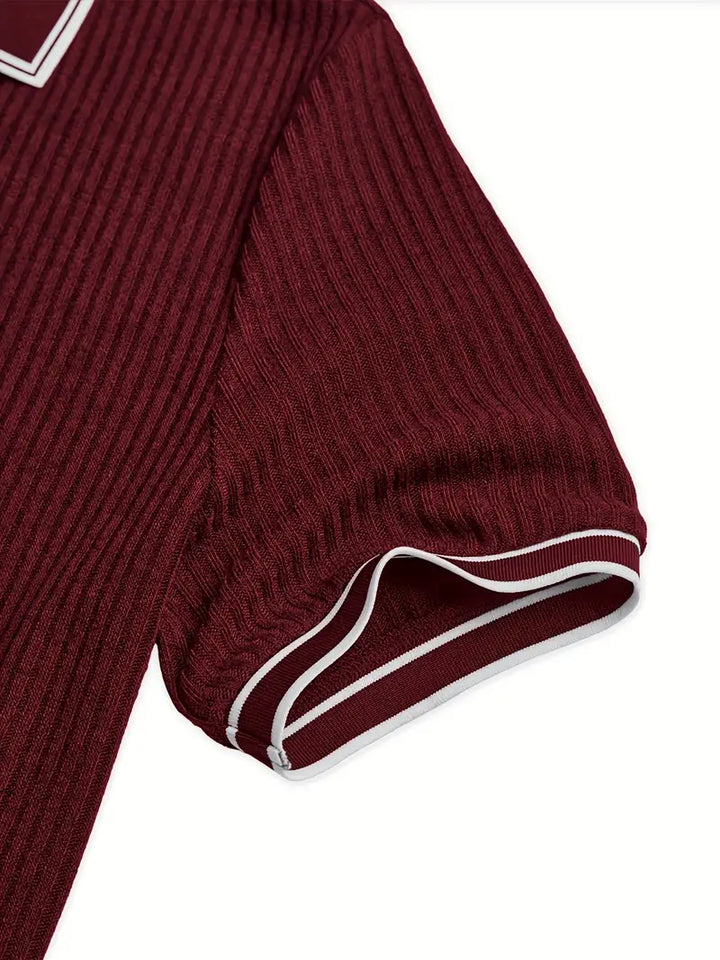 Florent | Elegant kortärmad polo