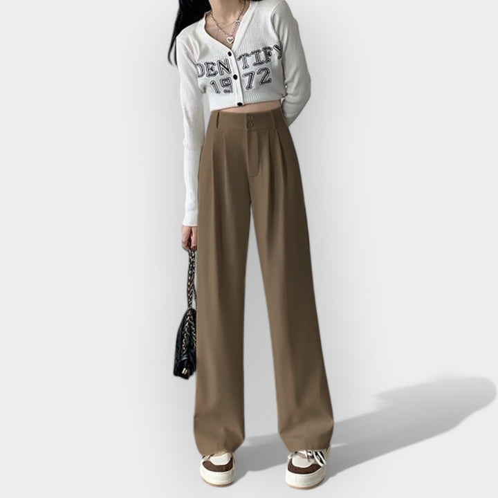 Byxor med koreansk stil