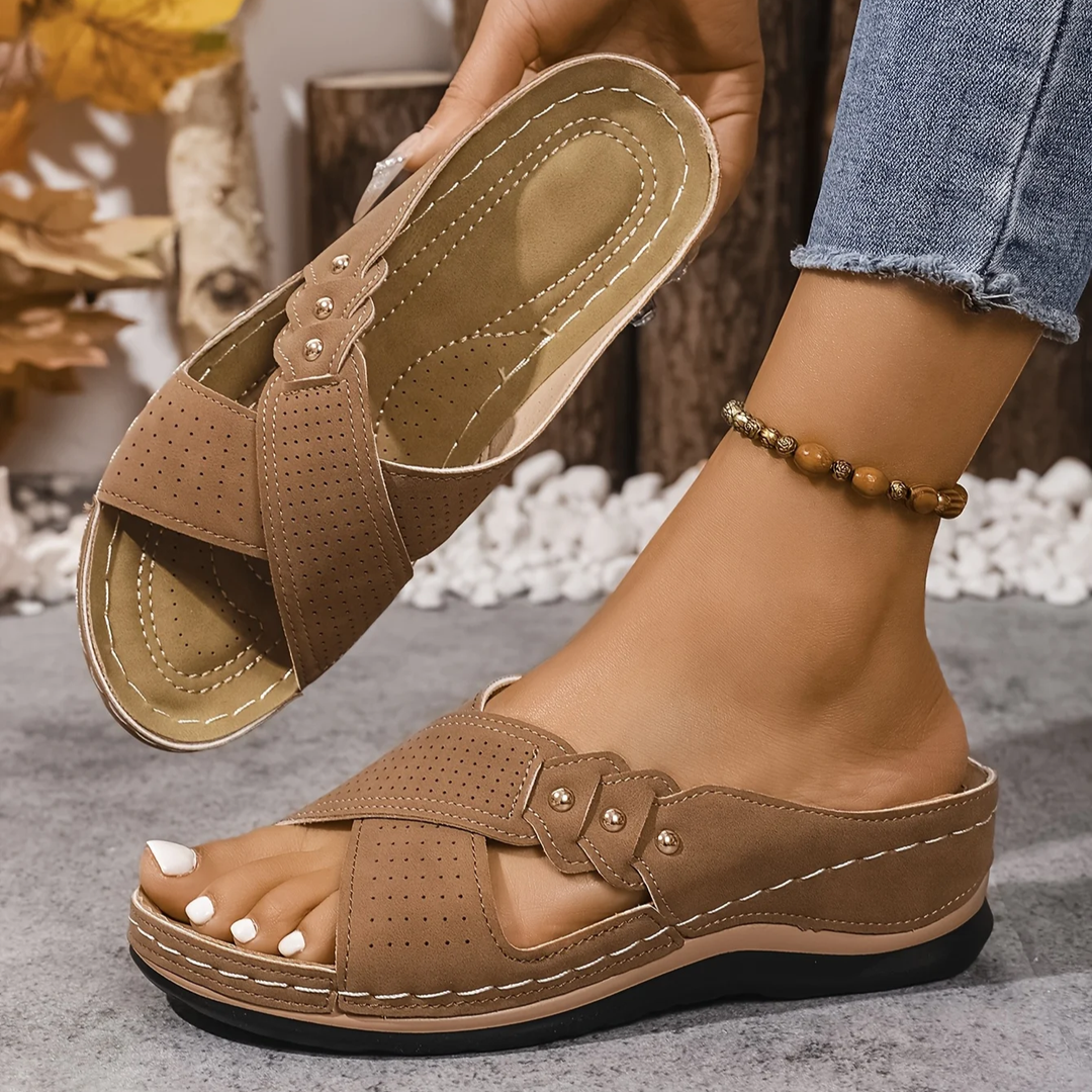 Pascalle | Ortopediska Wedge-sandaler