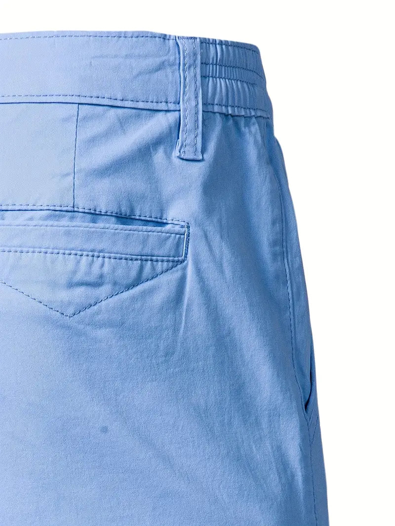 Maxime | Korta bomullsshorts med fickor