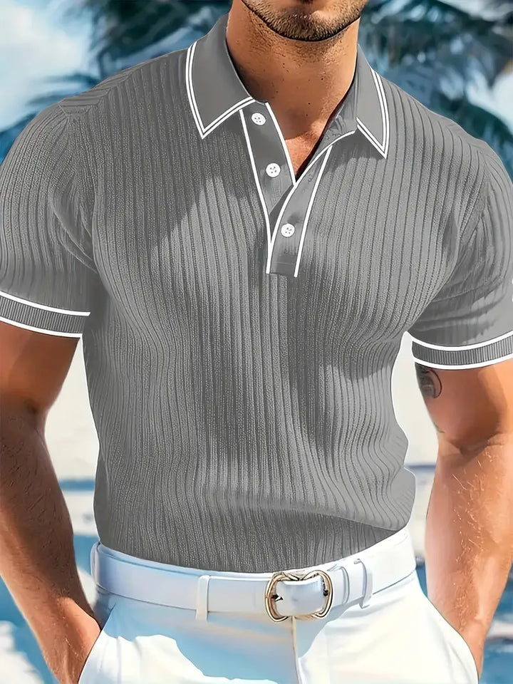 Florent | Elegant kortärmad polo