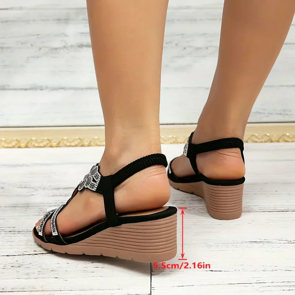 Tamara | Luxe Wedge Sandalett