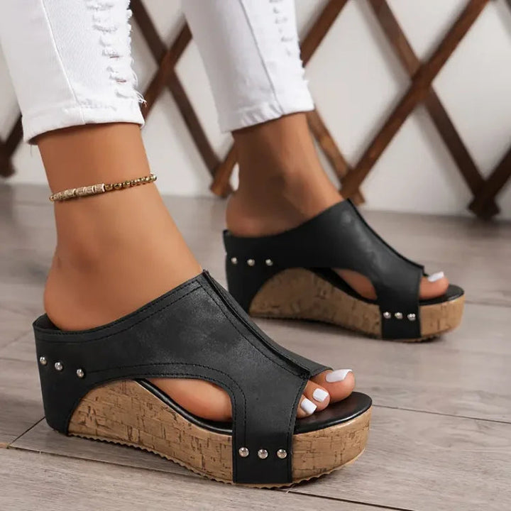 MELISSA - Kvalitets sandaler med klack