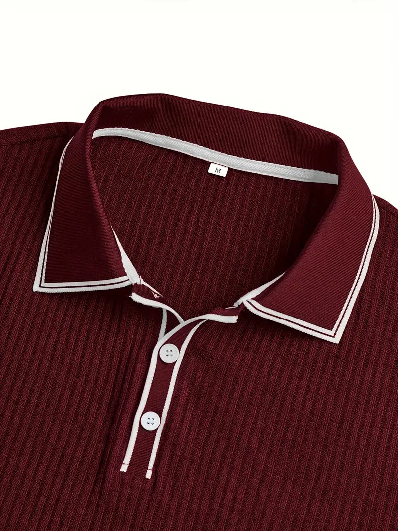 Florent | Elegant kortärmad polo