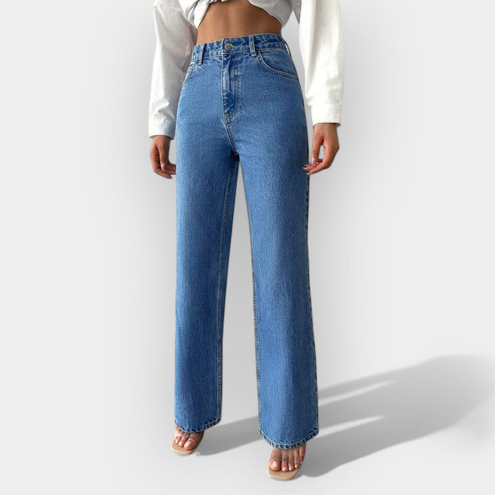 Högmidjade jeans