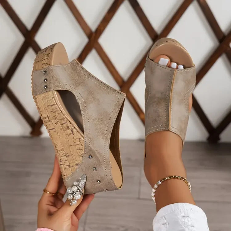 MELISSA - Kvalitets sandaler med klack
