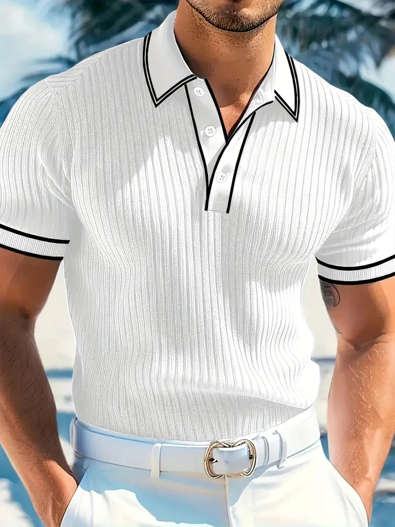 Florent | Elegant kortärmad polo