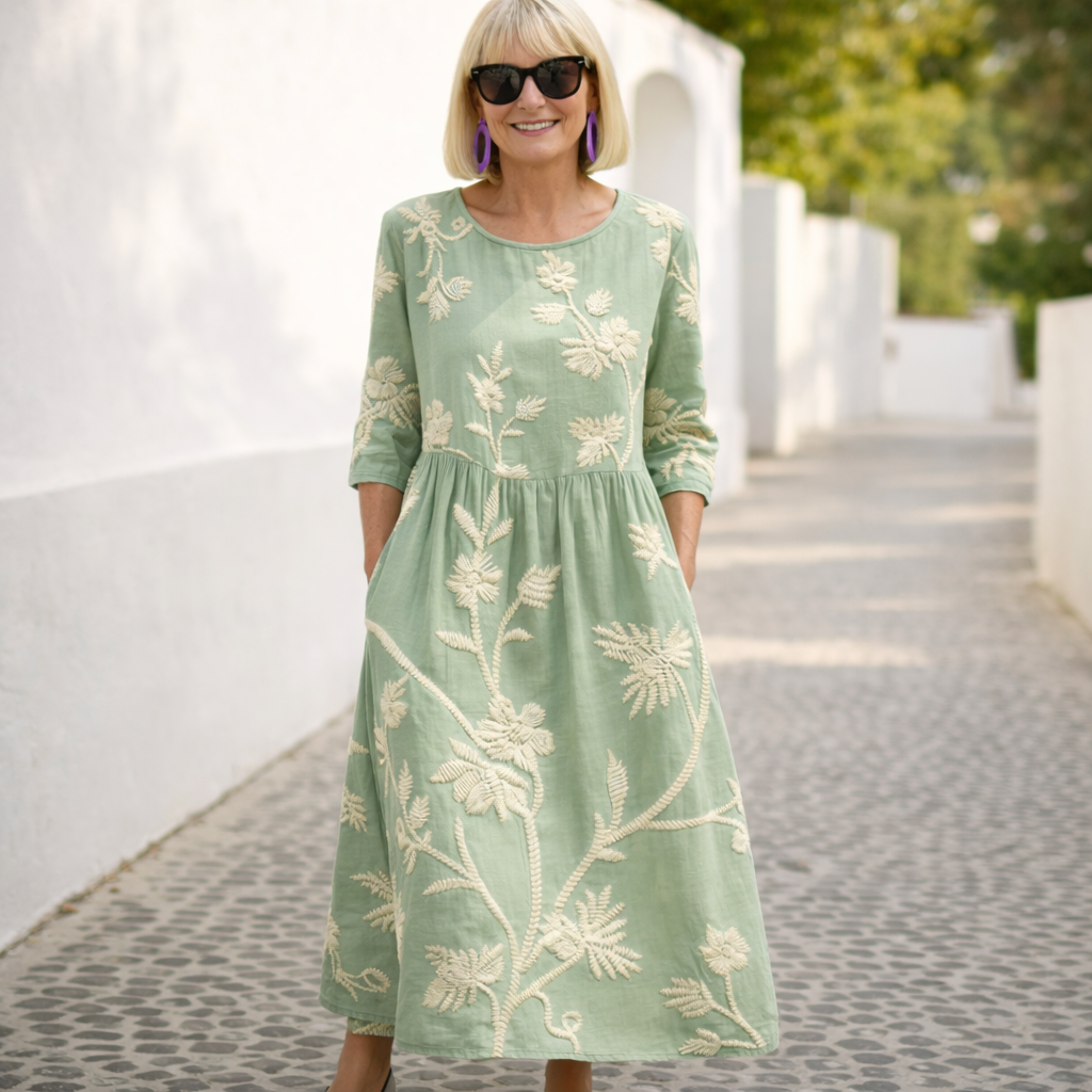 Nelly | Maxi Klänning - Blommig Mönster