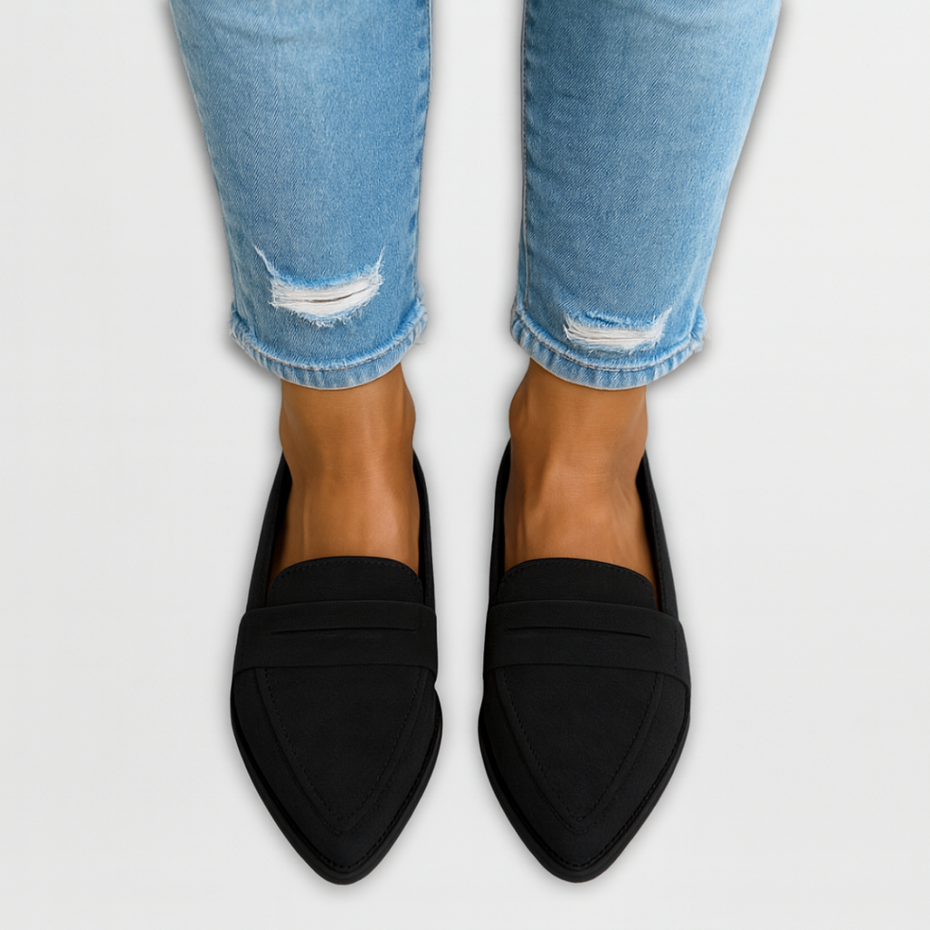 Nadia™ | Sammet Mokkasiner