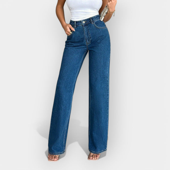 Högmidjade jeans