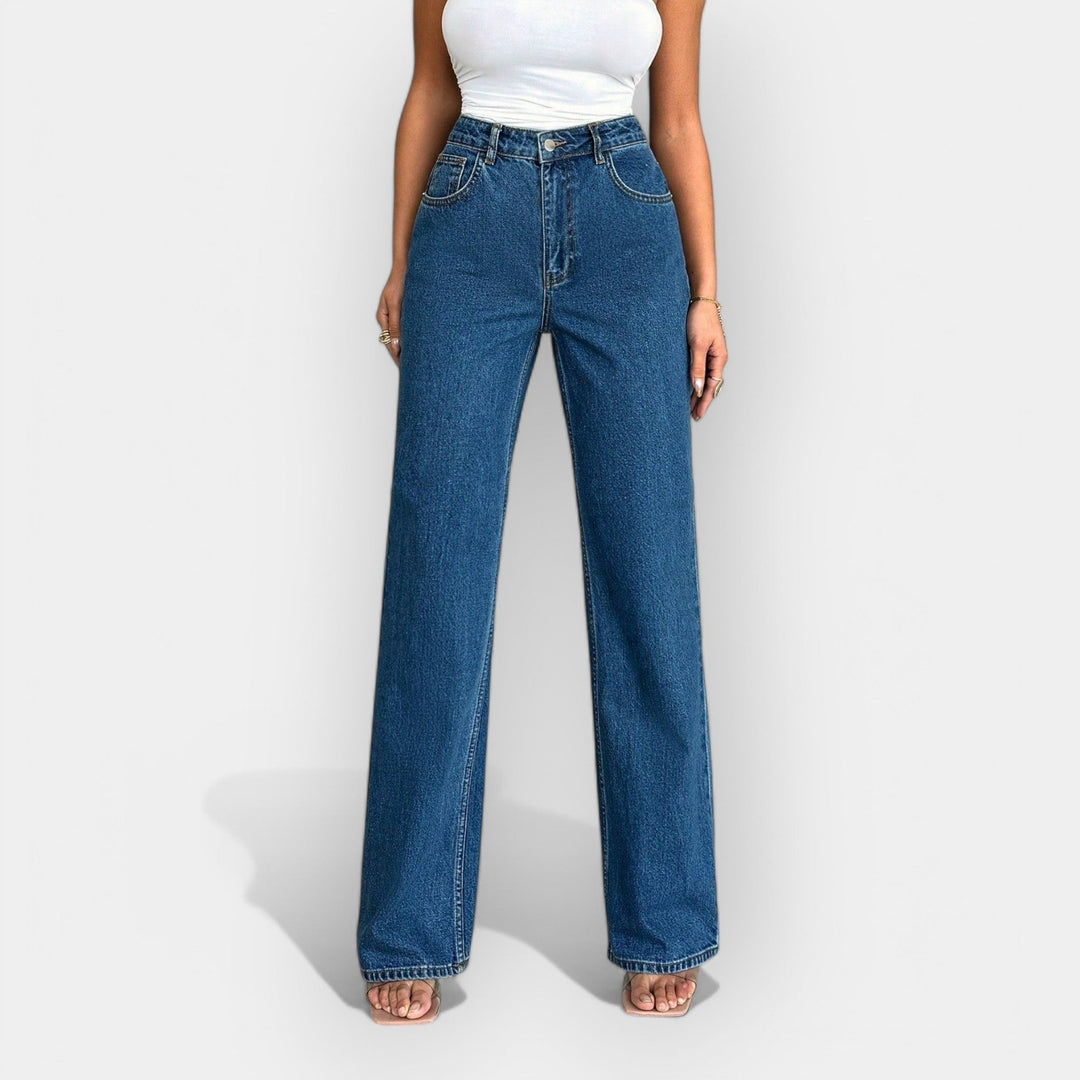 Högmidjade jeans