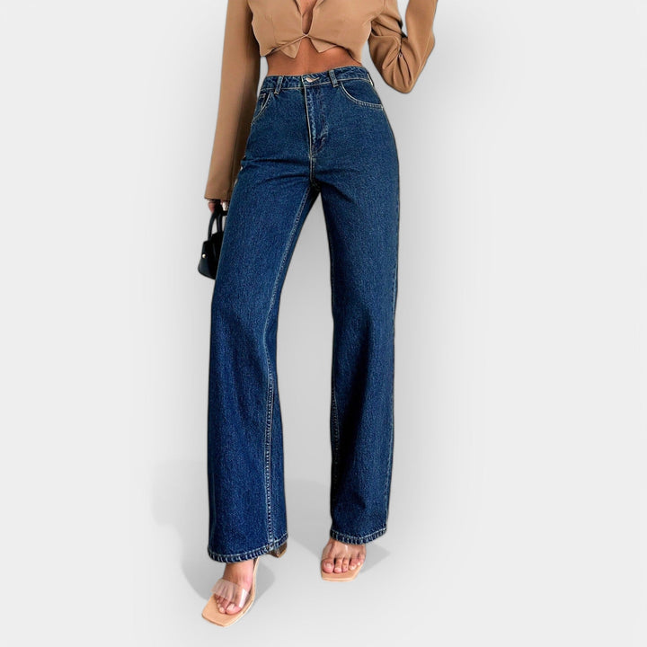Högmidjade jeans