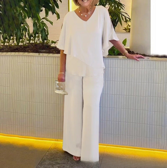 Martha - Bekväm set med vida byxor