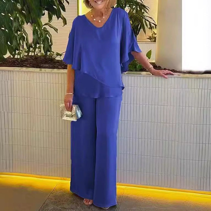 Martha - Bekväm set med vida byxor