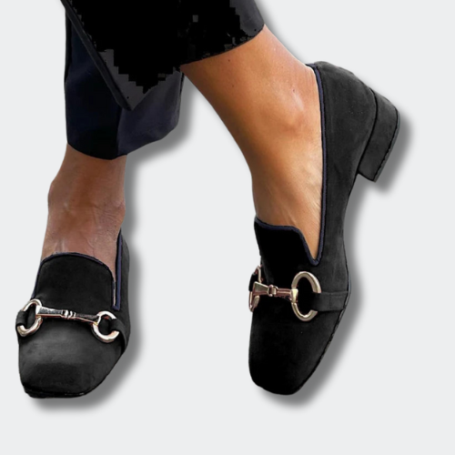 Louna™ | Eleganta Mokkasiner med Spännen