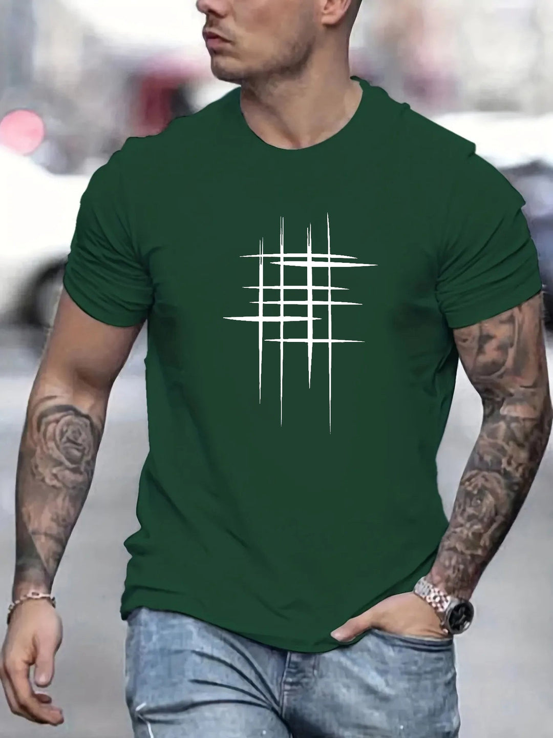 Frédéric | Stilren rundhalsad T-shirt
