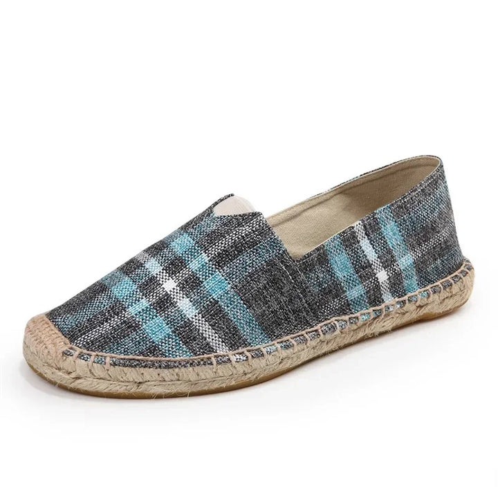 Elegant canvas-espadrillos