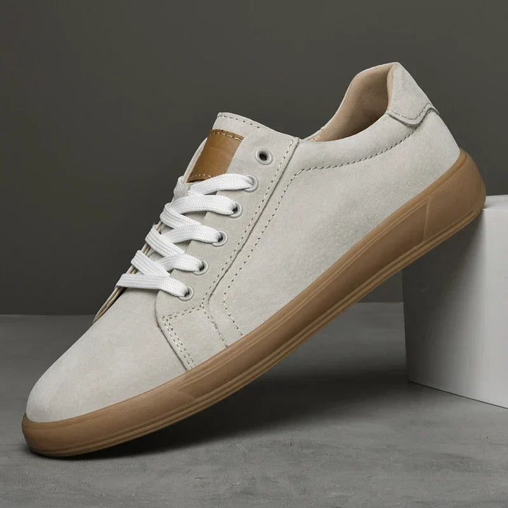 Eleganta läder Oxford-skor
