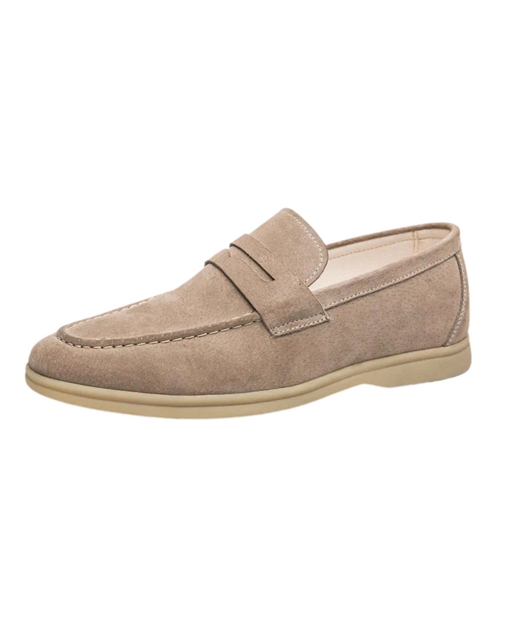 Daim-mokasiner Firenze Chic
