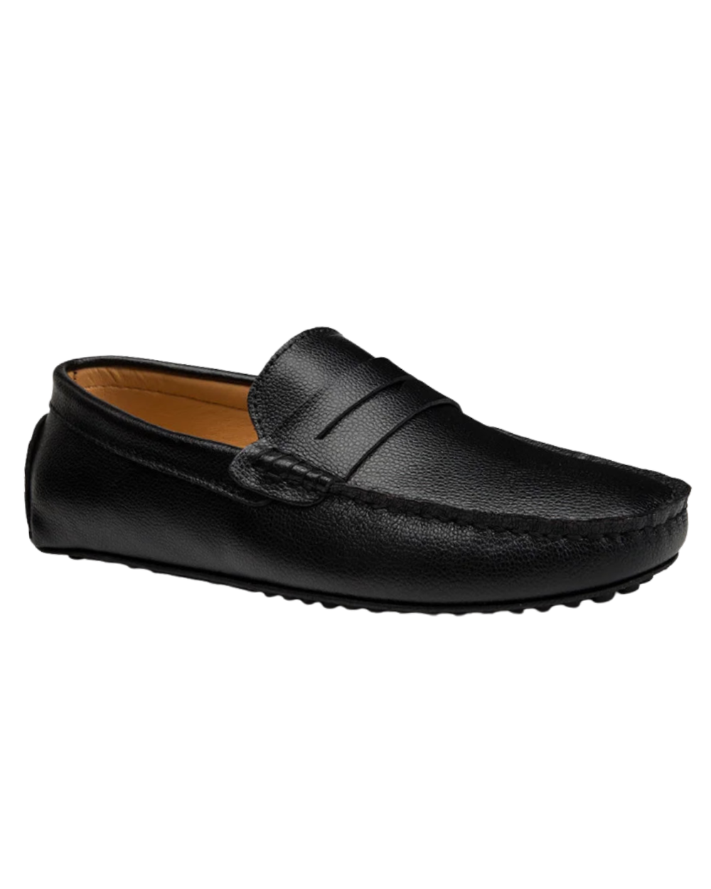 Läder sommar loafers