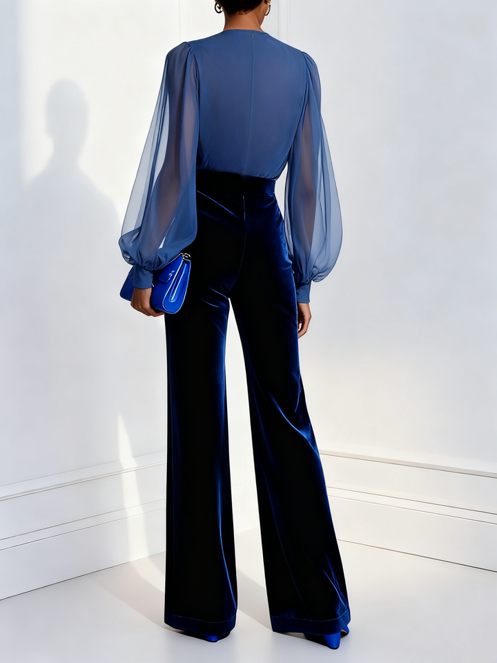 Maud™ - Elegant jumpsuit med V-urringning