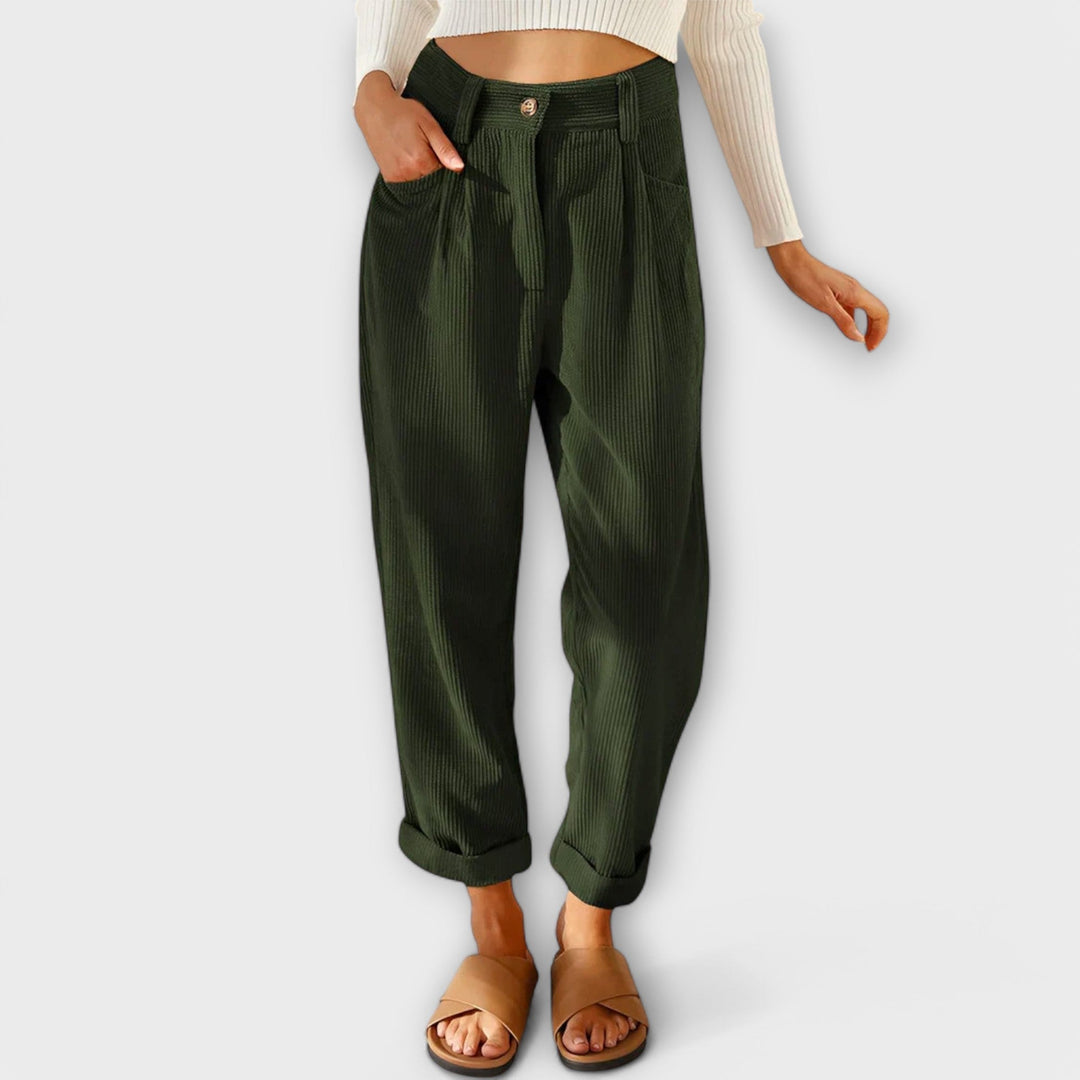 Moderna jeans med stiliga detaljer