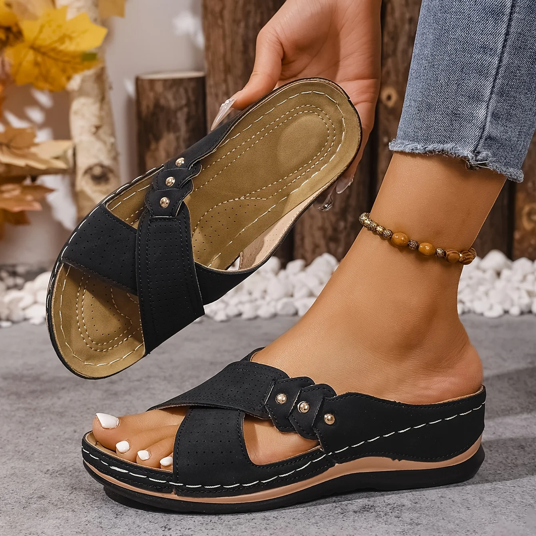 Pascalle | Ortopediska Wedge-sandaler