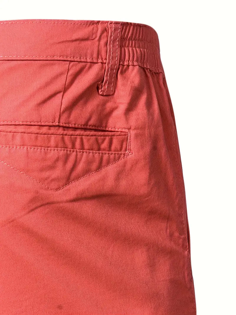 Maxime | Korta bomullsshorts med fickor