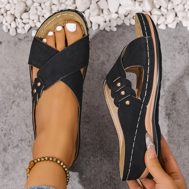 Pascalle | Ortopediska Wedge-sandaler