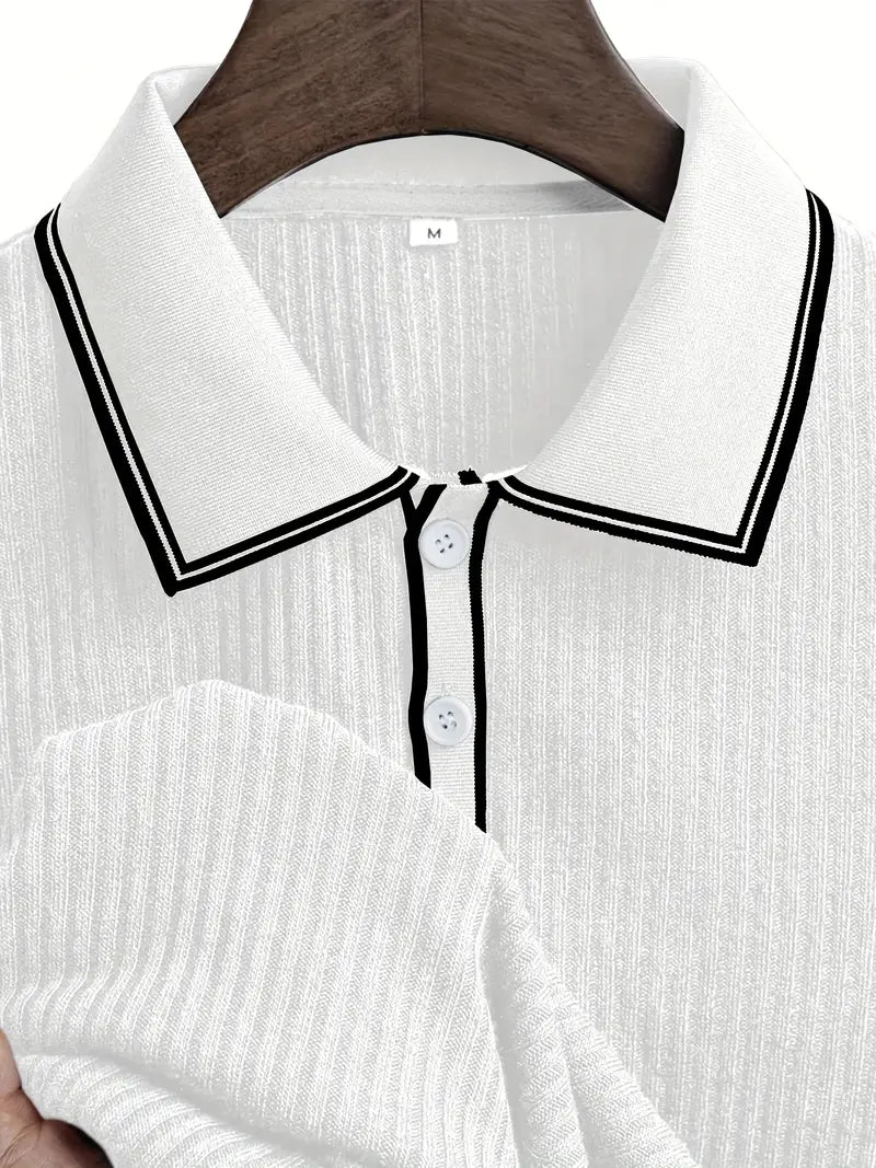 Florent | Elegant kortärmad polo