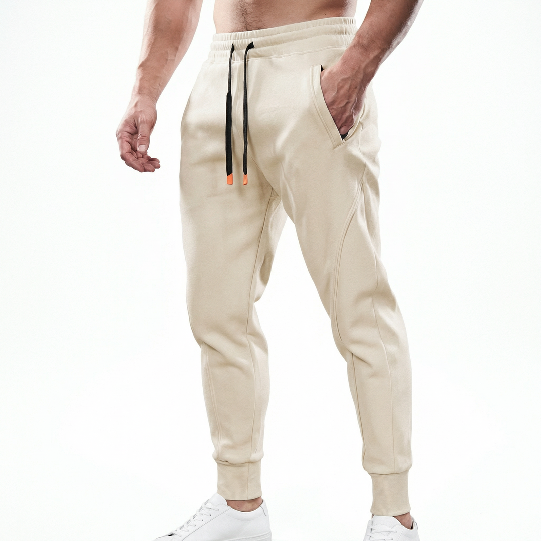 Herrarnas fritids collegebyxor