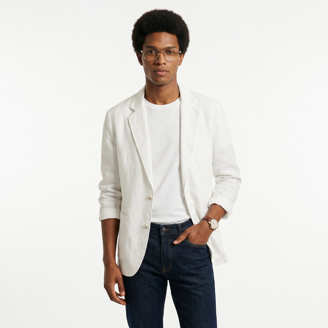 Felix | Herrens linneblazer