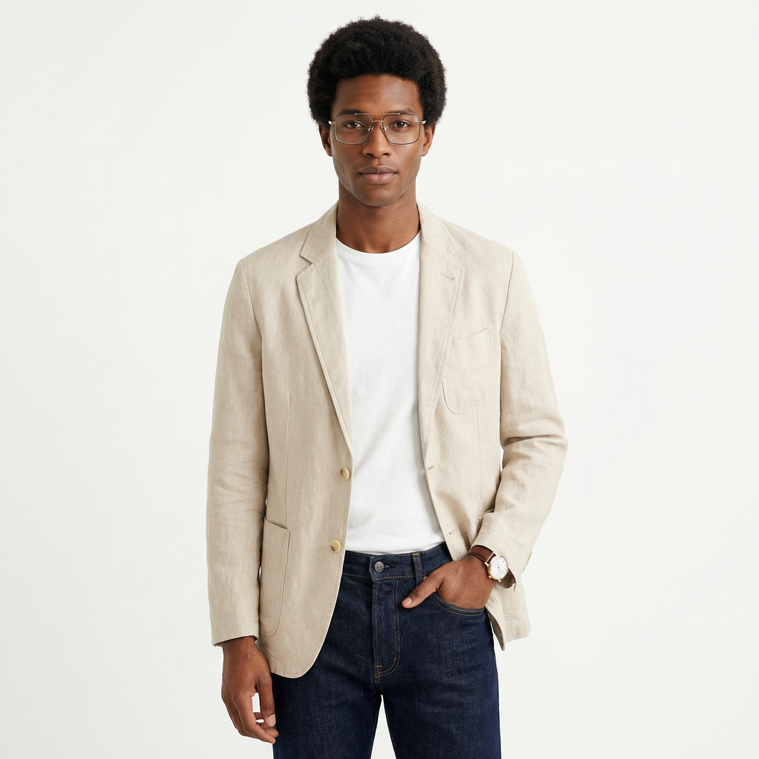 Felix | Herrens linneblazer