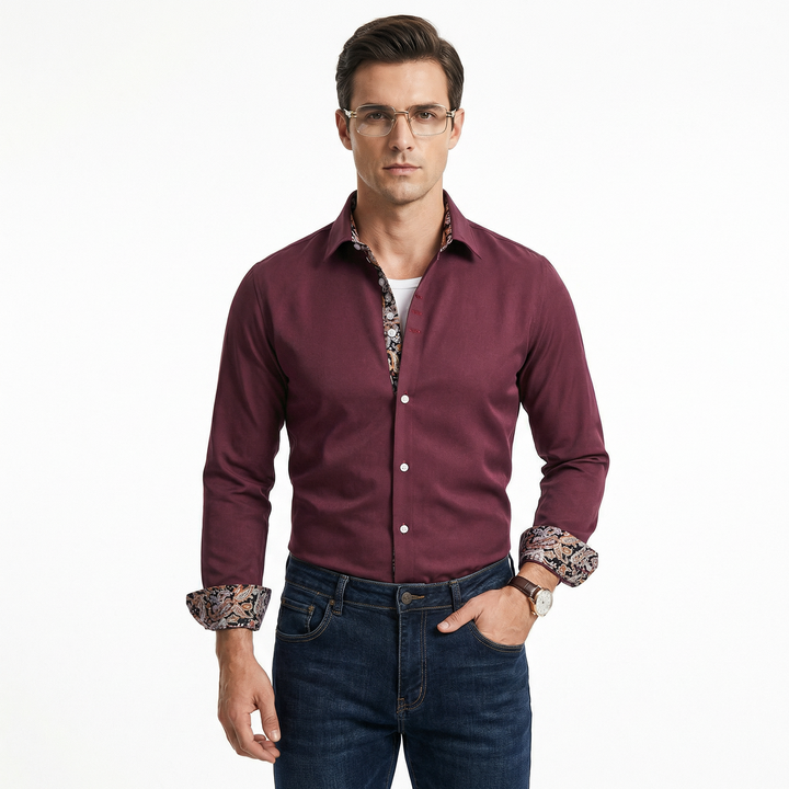 Gustav | Mäns Slim Fit Skjorta