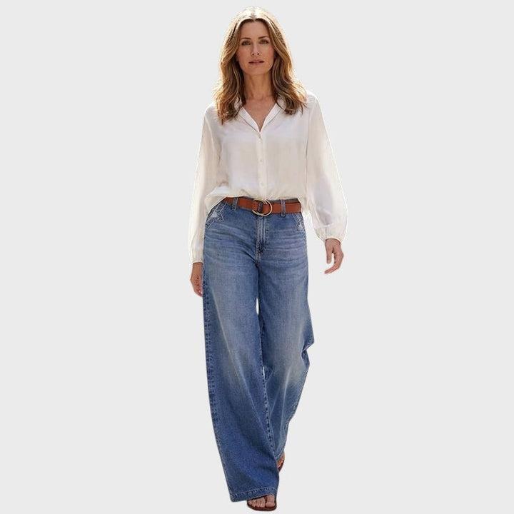Elisa | Vida jeans med stjärndetalj