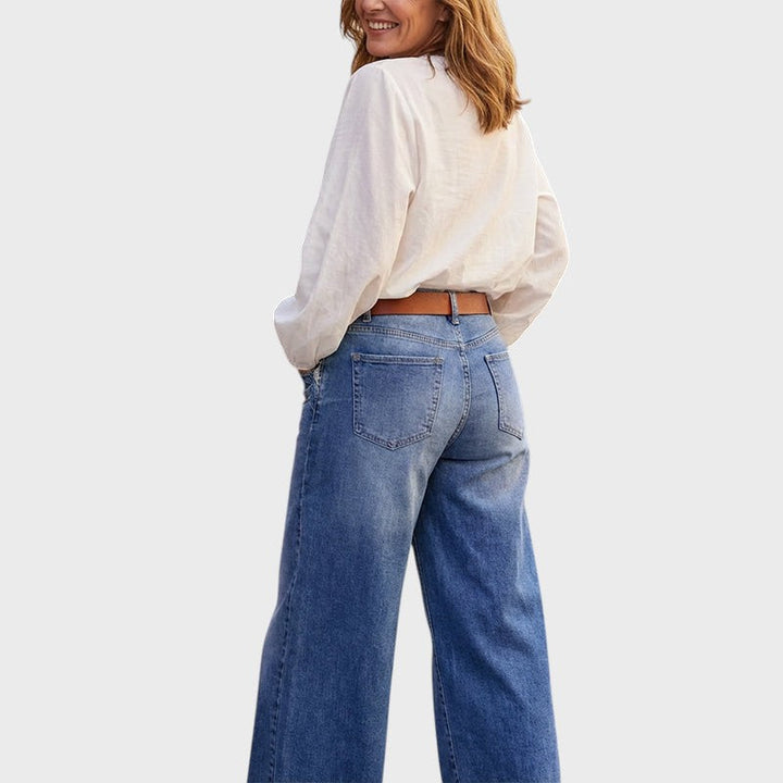 Elisa | Vida jeans med stjärndetalj